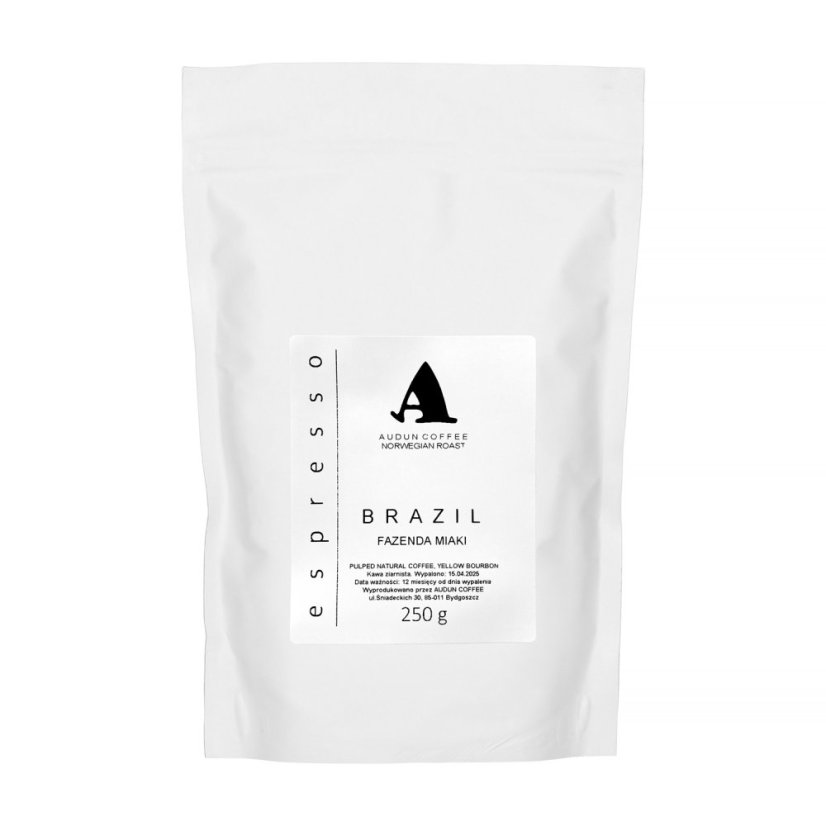 Audun Coffee – Brazília Fazenda Rainha Miaki Espresso 250 g Audun Coffee – Brazília Fazenda Rainha Miaki Espresso 250 g