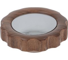 Knoflík pro kohoutek vody/páry z ořechu