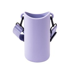 Asobu Bestie Sling — Flaschenhülle mit Trageriemen, violett