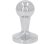 Kugelförmiger Aluminium-Tamper ⌀ 58 mm