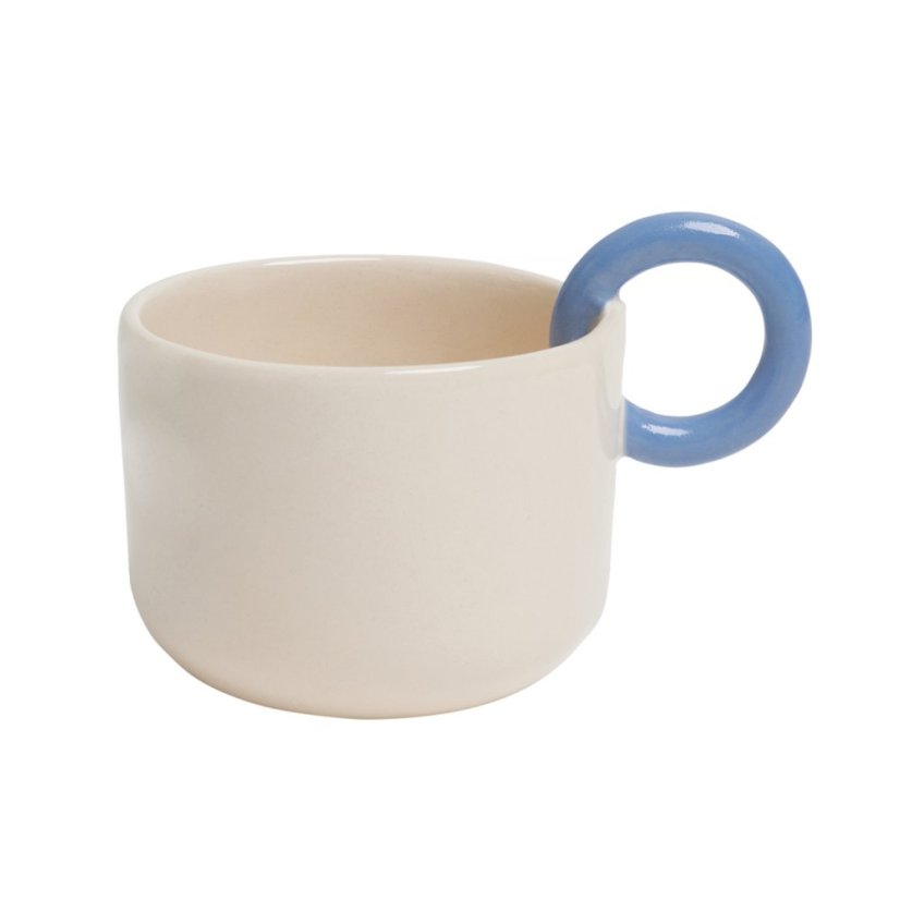 Ceramics 36 365 — keramický šálek 200 ml, modré ouško