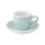 Loveramics Egg Espresso – šálka s podšálkou 80 ml – River Blue
