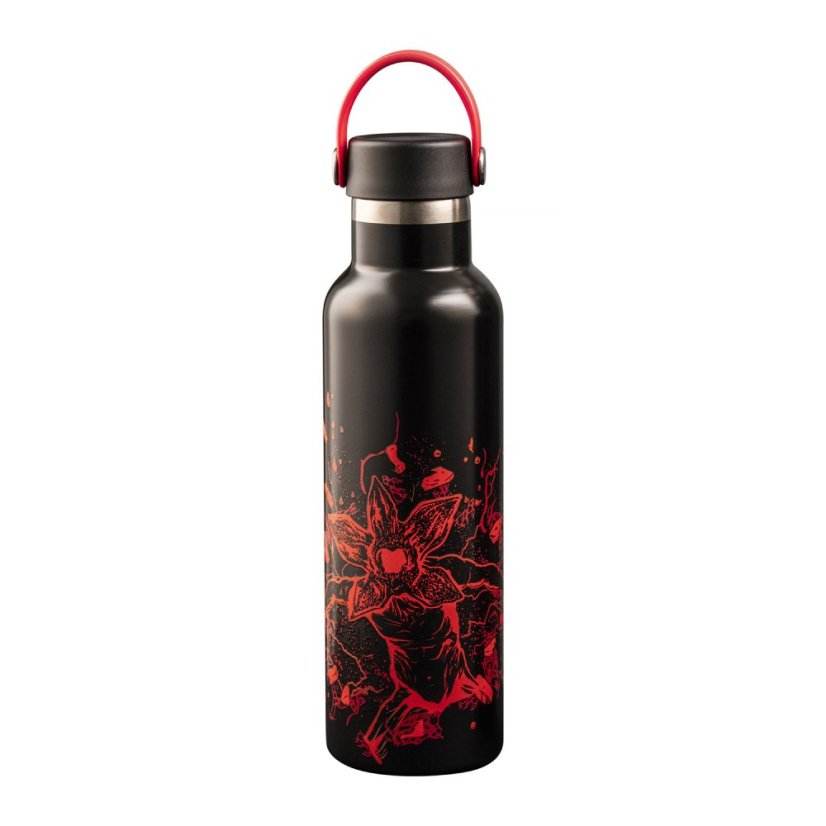 Bialetti - Thermosflasche Stranger Things 600ml - leuchtet im Dunkeln
