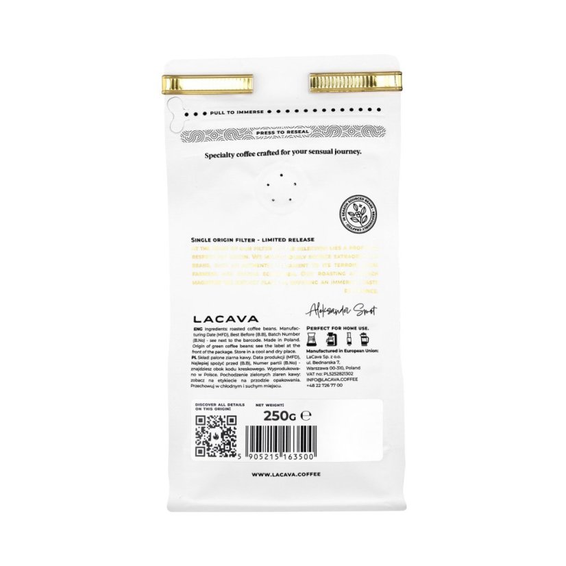 Lacava – Kolumbia El Indio Natural na filter 250 g