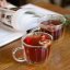 Vialli Design - Set de 2 Tazas de Vidrio de Doble Pared 250ml
