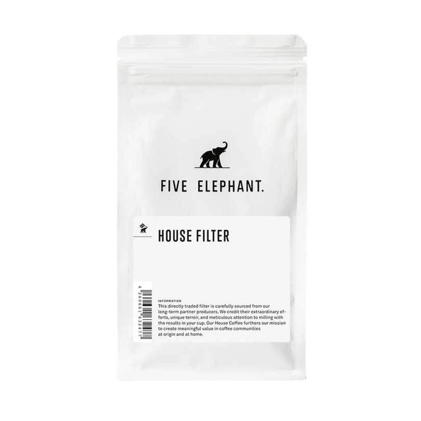 Five Elephant - House Blend Filter 250g Five Elephant - House Blend Filter 250g