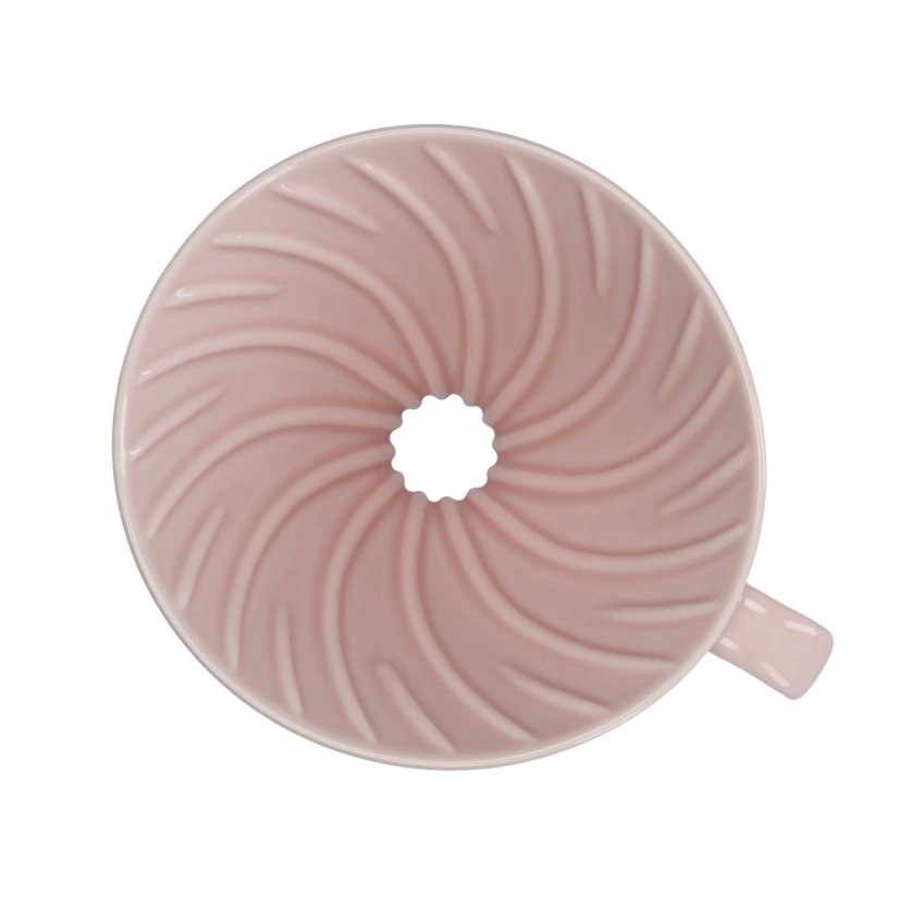 Hario V60-02 Keramik-Kaffeedripper Rosa