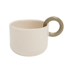 Ceramics 36 365 — taza de cerámica 200 ml, asa verde