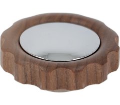 Knoflík pro kohoutek vody/páry z ořechu