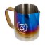 Barista Space – konvička na mléko 350 ml Half Blue