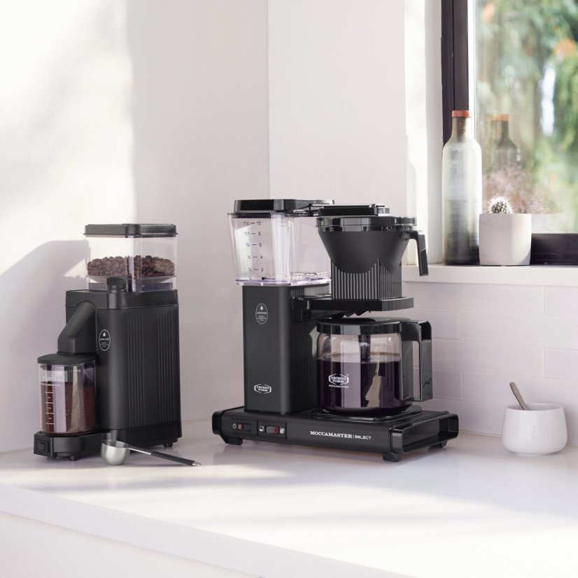 Moccamaster - KM5 Mlýnek na kávu Matná černá