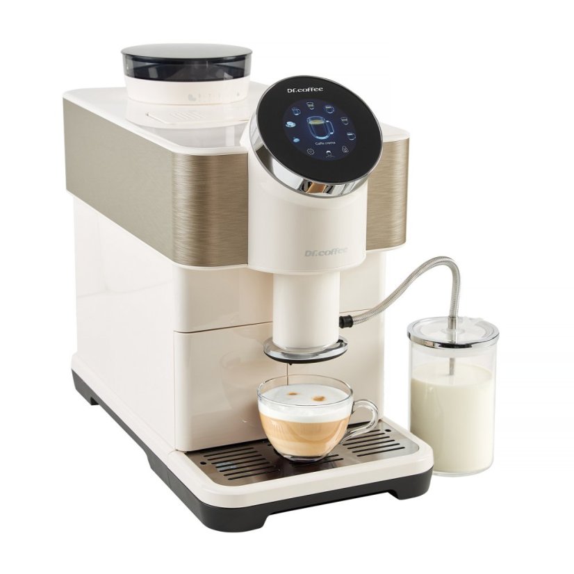 Dr. Coffee - biely kávovar H2