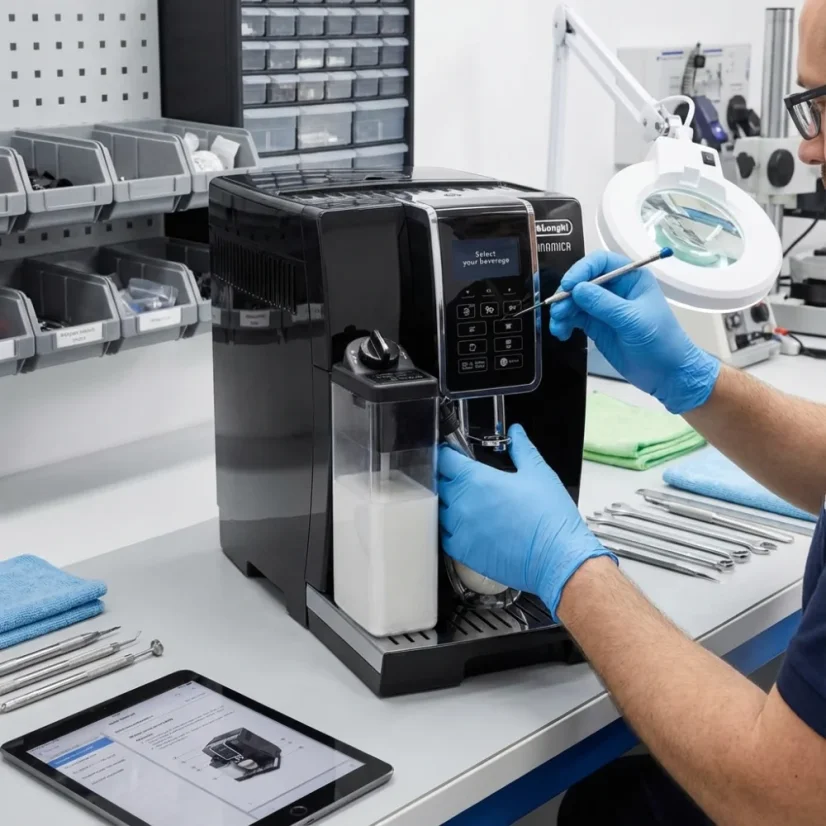 Repasovaný kávovar DeLonghi ECAM 350.55.B Dinamica