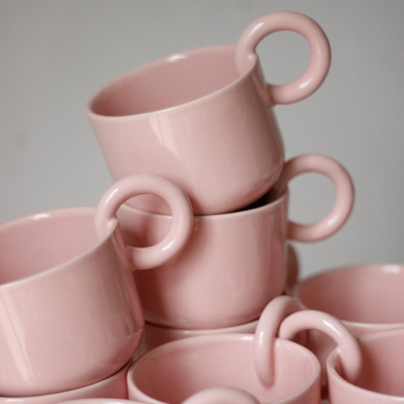 Ceramics 36 365 — keramický šálek 200 ml, světle růžový