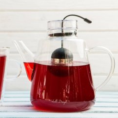Vialli Design - Kanvica Amo na prípravu nápojov s filtrom, Čierna, 1,5 l
