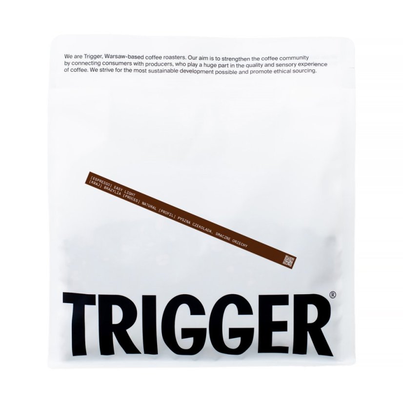 Trigger Easy Light Brazil Chapadao de Ferro – espresso 1 kg Trigger Easy Light Brazil Chapadao de Ferro – espresso 1 kg