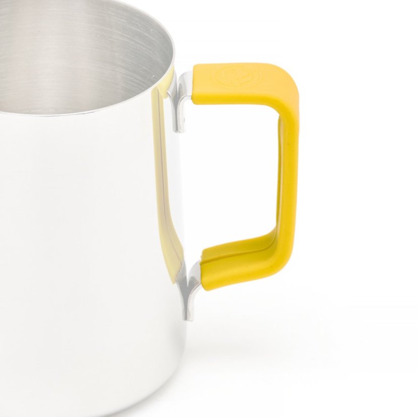 Rhino Coffee Gear – žlutý silikonový návlek rukojeti, 600 ml