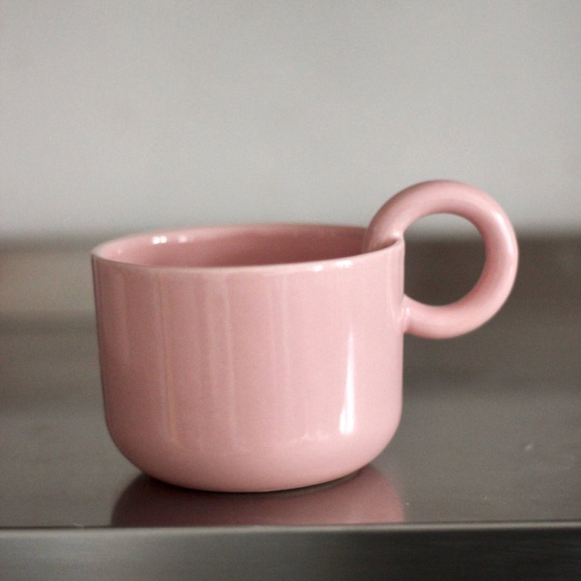 Ceramics 36 365 — keramický šálek 200 ml, světle růžový