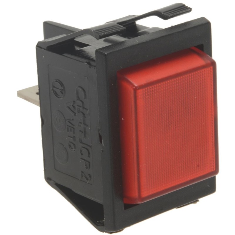 Kontrolka červená 230v Kontrolka červená 230v