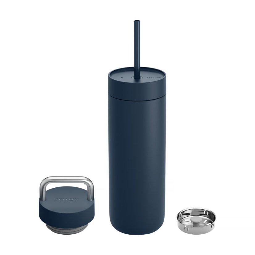 Fellow - Carter 2 in 1 Chill Set - Insulated Mug + 2 Lids Stone Blue 591ml Fellow - Carter 2 in 1 Chill Set - Insulated Mug + 2 Lids Stone Blue 591ml