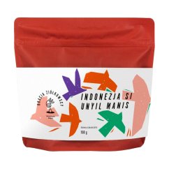Bracia Ziółkowscy – Indonézia Si Unyil Manis Liberica Anaerobic Natural, káva na filter 150 g