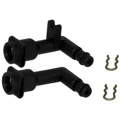 Steam and hot water elbow for Bosch coffee machines