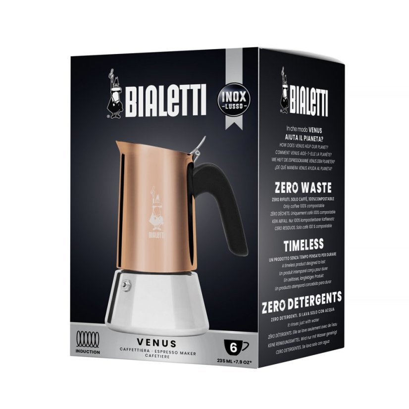 Bialetti New Venus 6tz - Kupfer