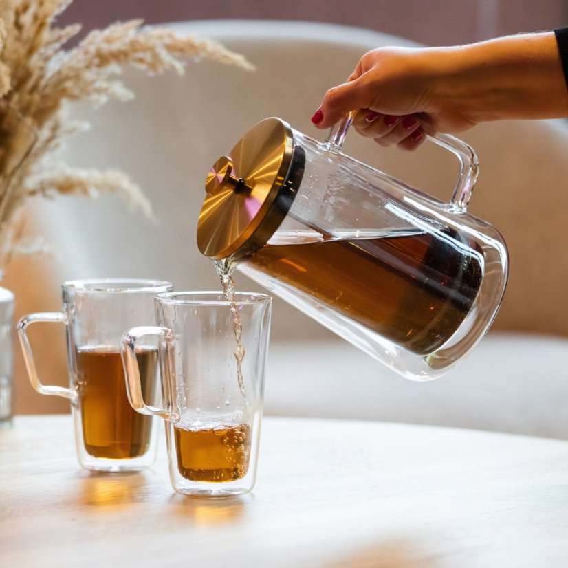 Vialli Design - Diva French Press Gold Matt 1 l