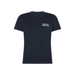 La Marzocco - Klassisches Damen-T-Shirt Größe M – Navy
