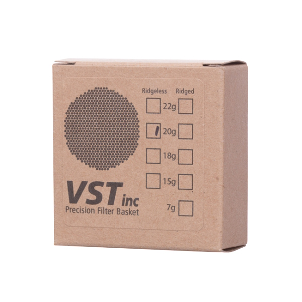 VST - Filtrační koš do portafiltru Ridgeless 20 g
