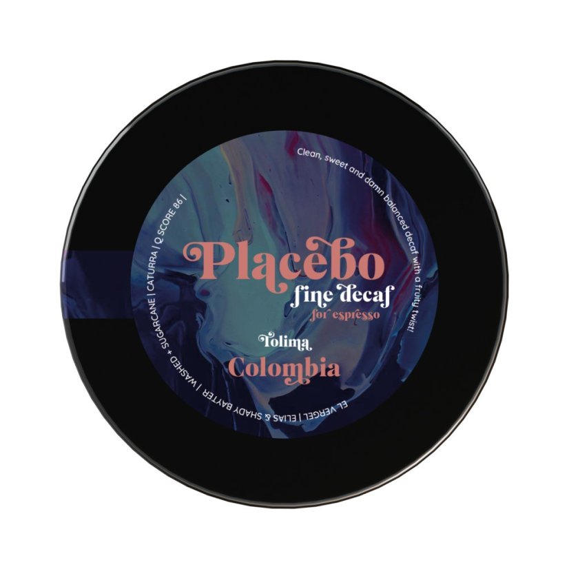 Heresy - Colombia Placebo Fine Decaf Espresso 252 g