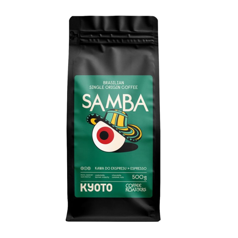 KYOTO - Brazil Samba Natural Espresso 500g KYOTO - Brazil Samba Natural Espresso 500g