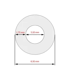 Hadica silikónová textilná 400mm pre kávovary Jura