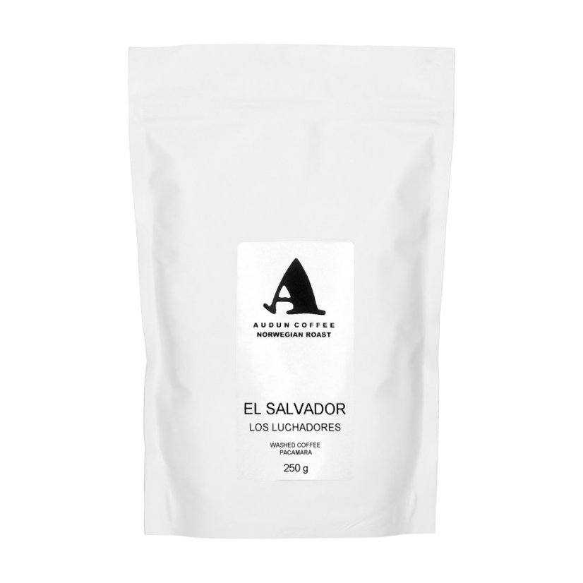 Audun Coffee – Salvádor Los Luchadores Washed, káva na filter 250 g Audun Coffee – Salvádor Los Luchadores Washed, káva na filter 250 g