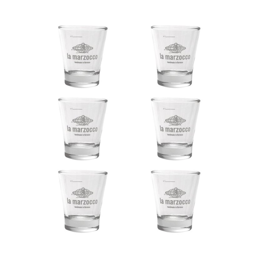 La Marzocco Home – juego de 6 vasos de espresso 60 ml