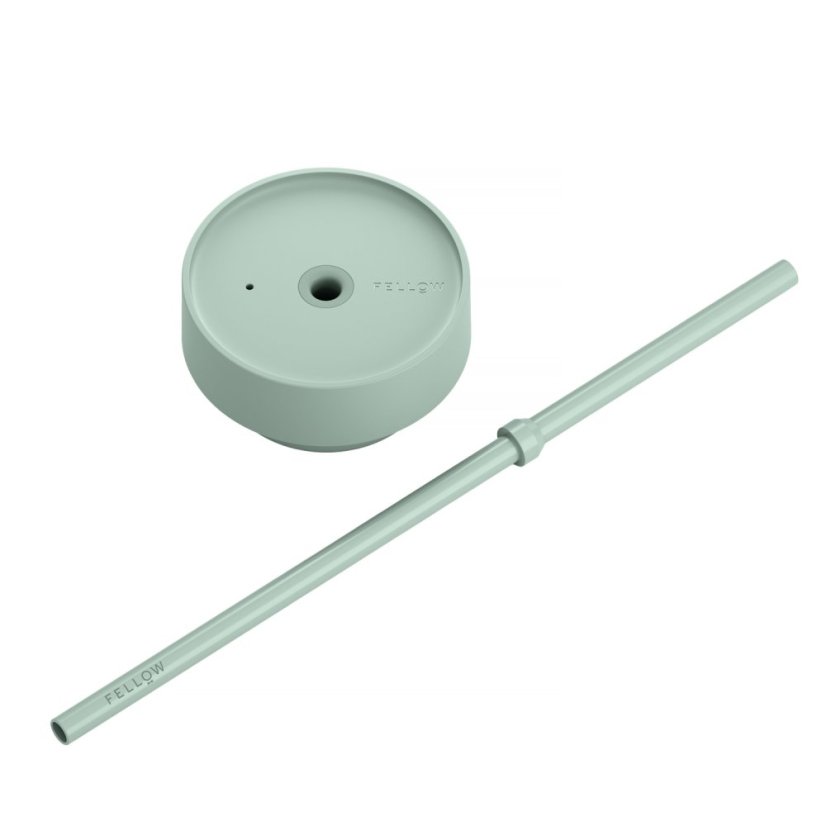 Fellow Carter Cold Lid — Deckel mit Strohhalm, Mint Chip
