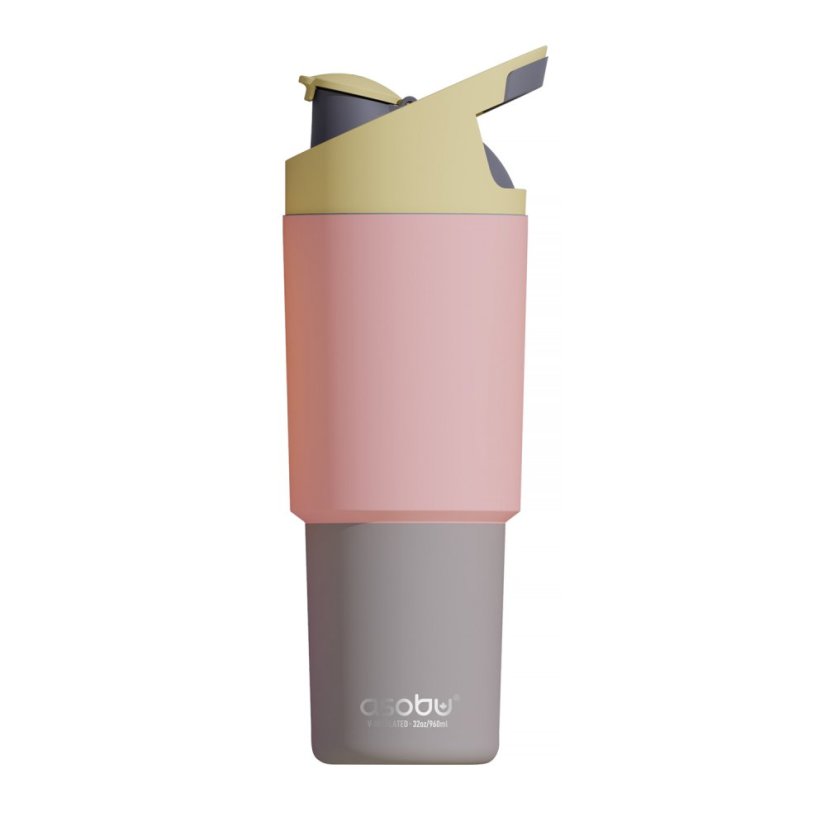 Asobu Cosmic – Thermoflasche 1 l – Pastellorange