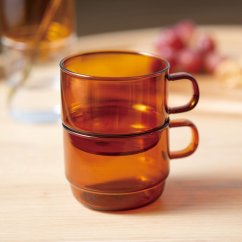 Hario - Colors stohovatelný hrnek Amber 300ml