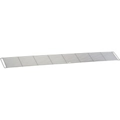 Grille chauffe-tasses en acier inoxydable 2 groupes 03001766