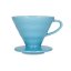 Hario V60-02 keramický dripper na kávu – modrý