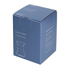 Hario - Cafetera de Cristal - Blanca