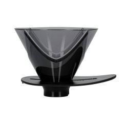 Hario - V60 Kunststoff One Pour Dripper MUGEN - Schwarz