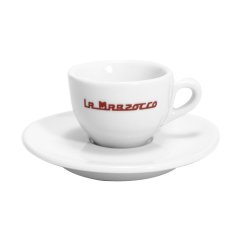 La Marzocco Strada — súprava 6 šálok a podšálok espresso, 65 ml, biele