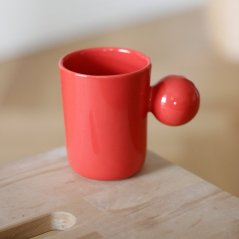 Ceramics 36 Arch — taza de cerámica 300 ml, roja