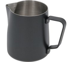 Konvička na mléko joefrex černá 0.35l/12oz