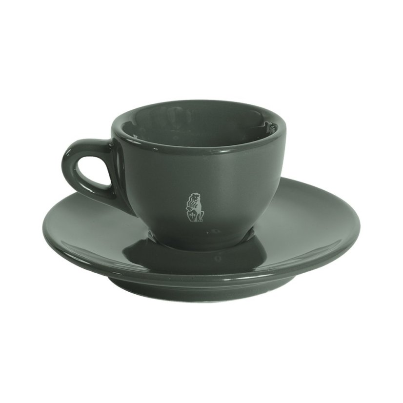 La Marzocco  — sada 6 šálků a podšálků espresso, 65 ml, šedé