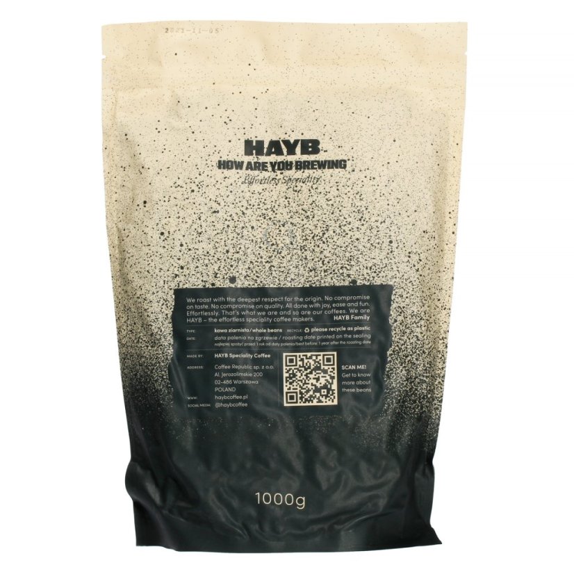 HAYB - Guatemala gewaschener Espresso 1 kg