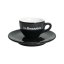 La Marzocco Strada — sada 6 šálků a podšálků espresso, 65 ml, černé