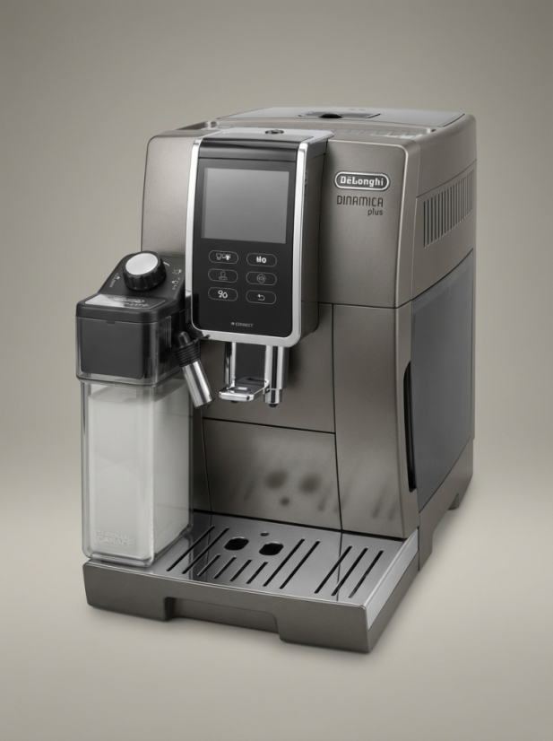 Repasovaný kávovar DeLonghi ECAM 370.95.S Dinamica Plus