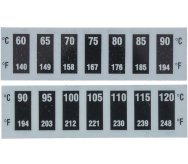 Set de 2 indicadores de temperatura adhesivos